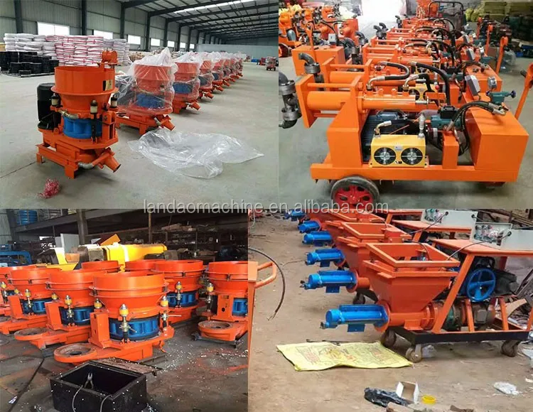 China Supplier Wet Mix Shotcrete Spray Gunite Machine for Sale