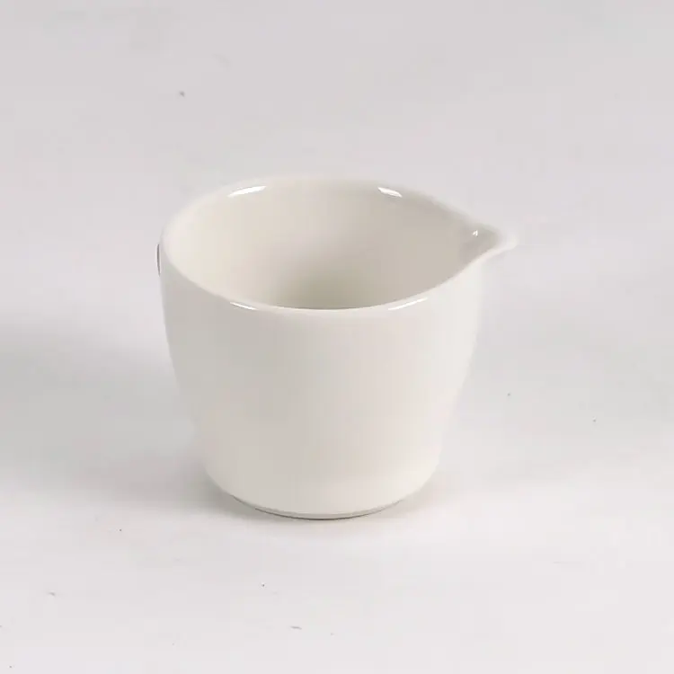 Teaware discount price wholesale mini ceramic coffee milk jugs for restaurant