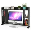 Tribesigns wood Monitor Stand Riser with Adjustable Storage Shelve Laptop Stand with Desktop Display Shelf Rack Desk Organizer