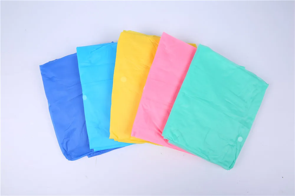 cheap PVC long raincoat waterproof custom full body adult rain coat