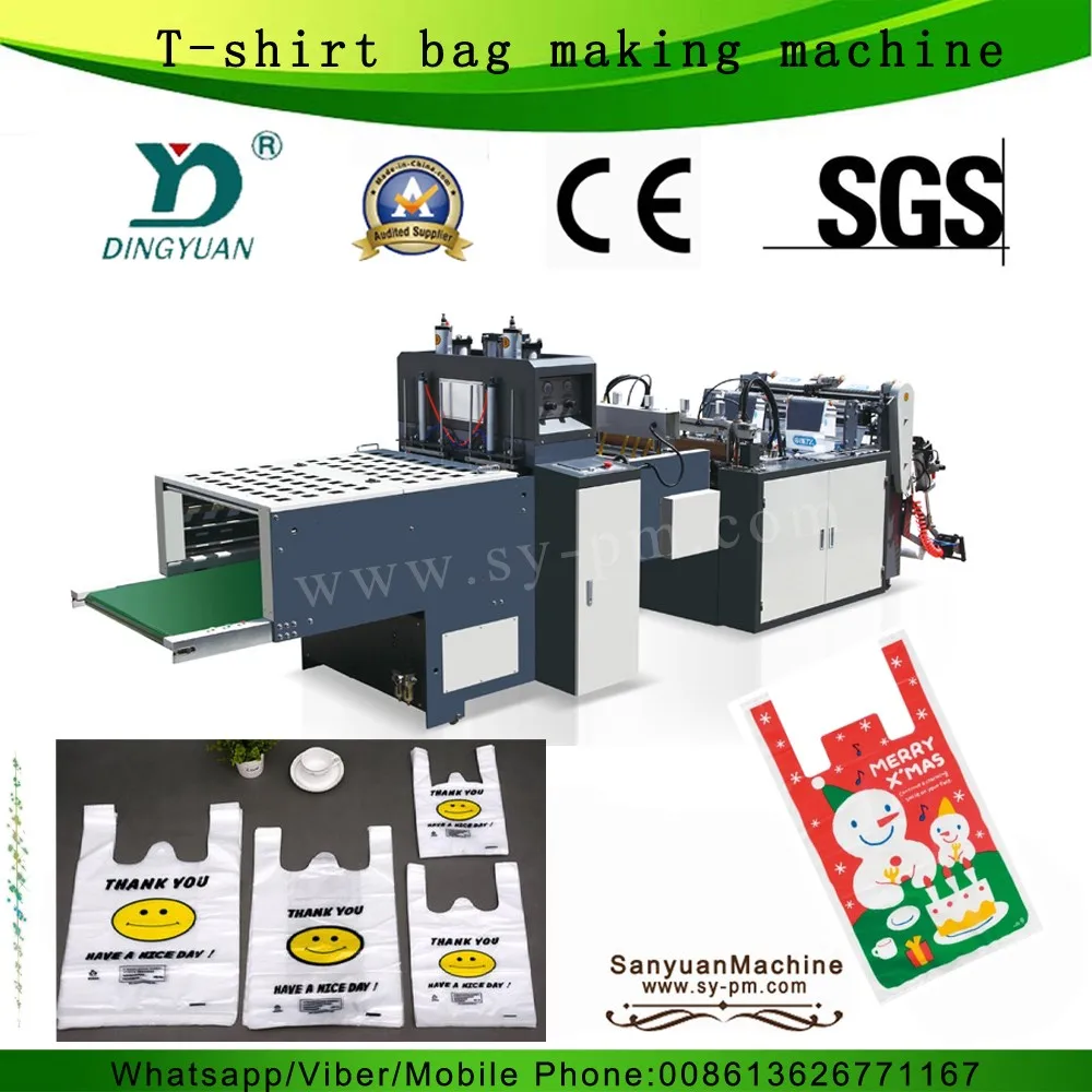 Automatic Plastic Bag Making Machine Equipment For The Production Of Polypropylene Bags Buy