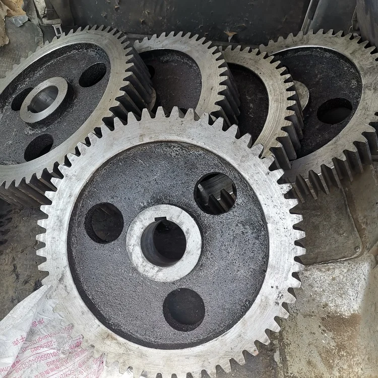 gear machining factory direct sale large steel 10  module  big gear