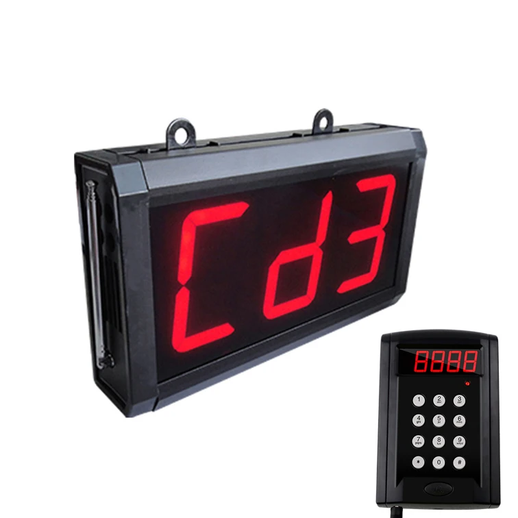 Ringbell Ljl4c3w Restaurant Queue Management Calling System Wireless