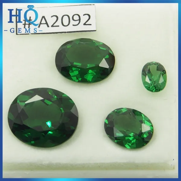 Demantoid Nanosital Synthetic Lab Created Faceting Rough for Gem Cutting #A-2092 Various Sizes