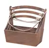 Hanging Swing with Jute Rope Rustic Home Decor Wall Shelves Wooden Wall Shelf Design