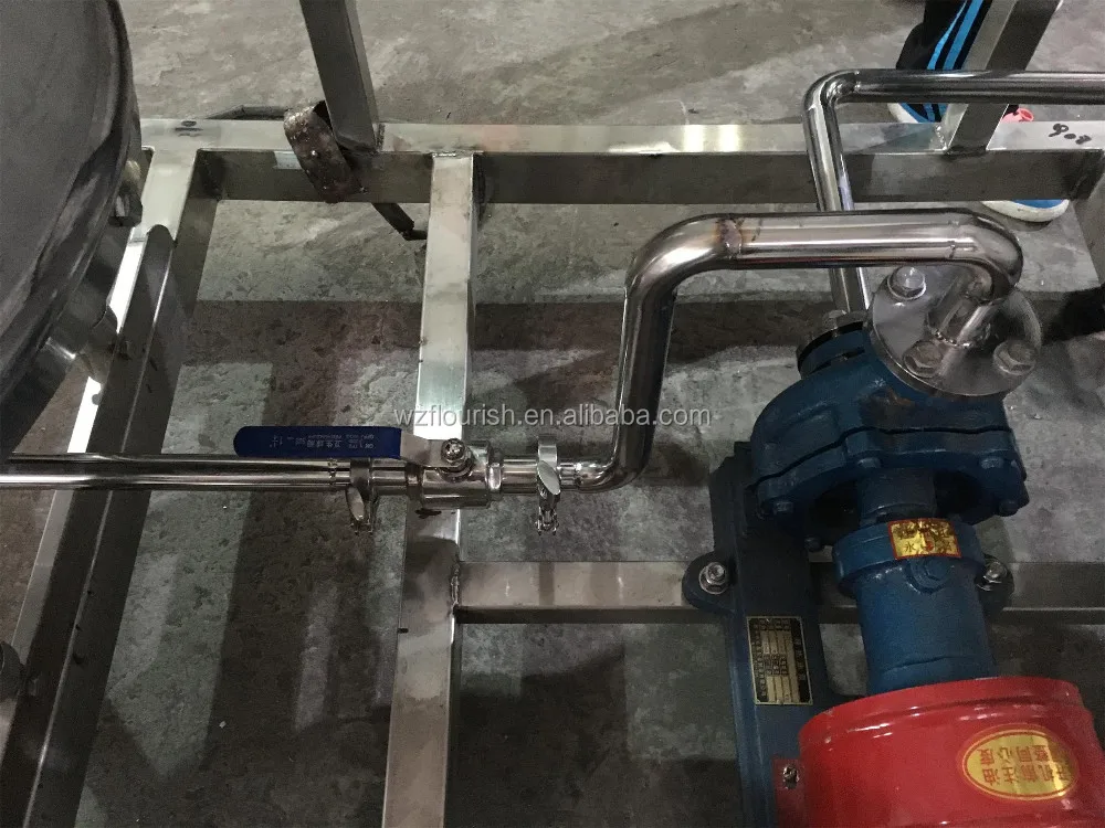 High Quality Stainless Steel  Electric Heating Milk Pasteurizer Machine