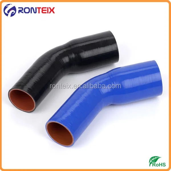 45° DEGREE REDUCER SILICONE ELBOW TURBO INTERCOOLER RADIATOR BOOST COOLANT HOSE 