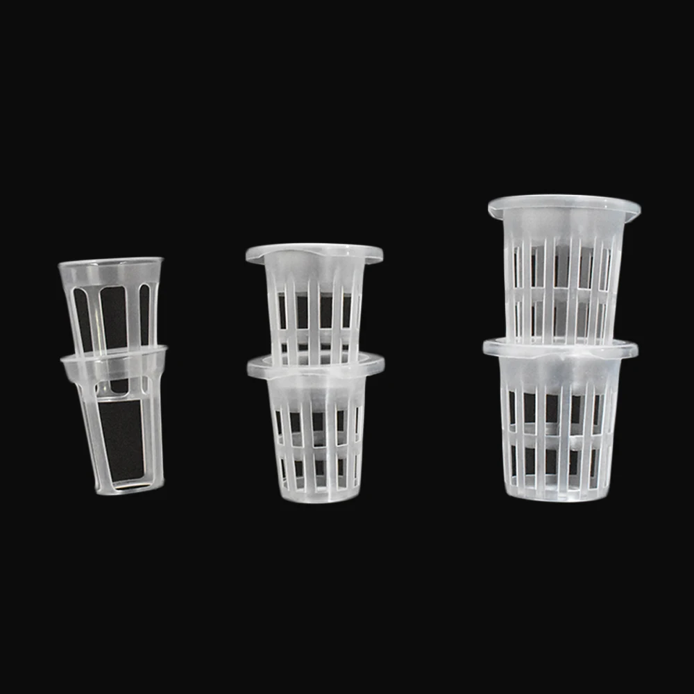 Hydroponics Slotted Mesh Pot Plastic Net Pots