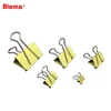 Free Sample Hot Sell Metal Copper Paper Binder Clip from 15 mm to 50 mm all sizes