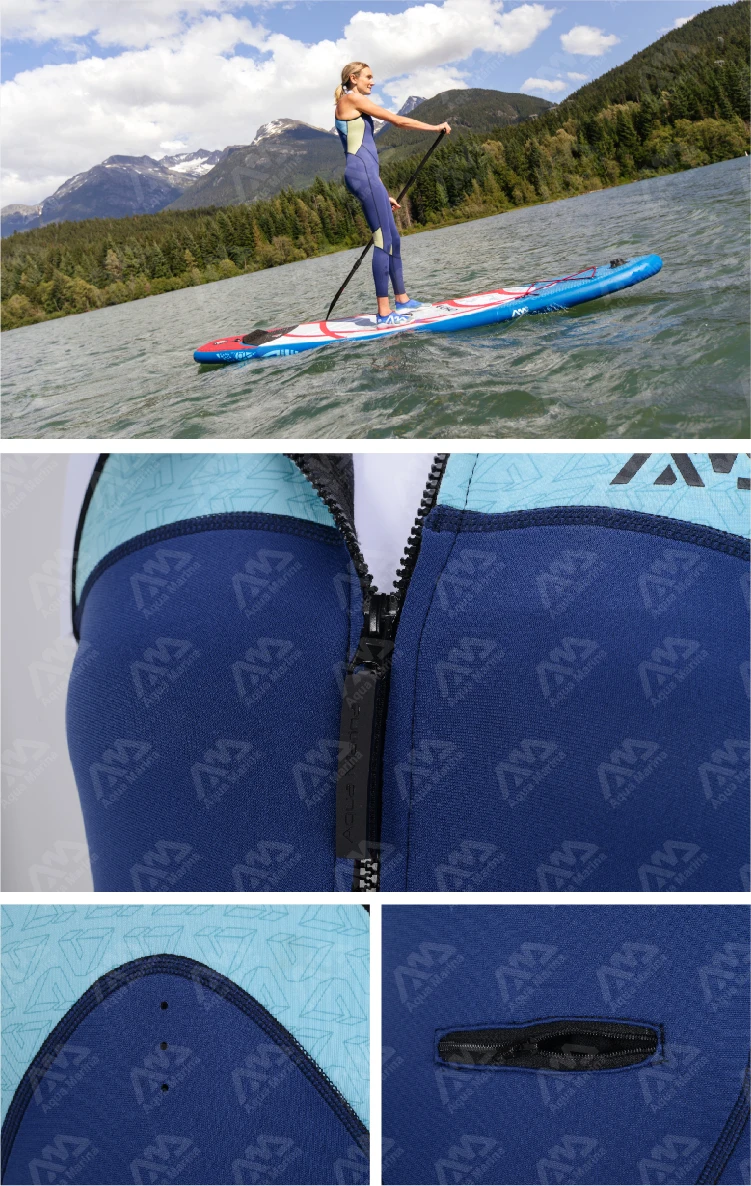 women diving suit neoprene longjohn wetsuit with 1.5/3mm