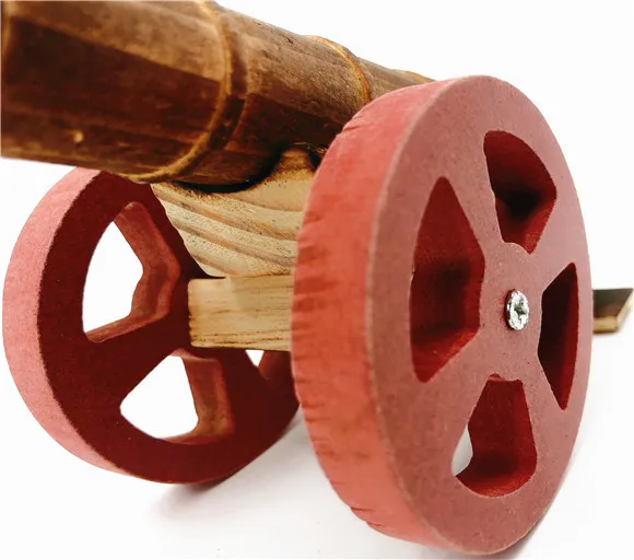 批发质量好的装饰微型木炮模型