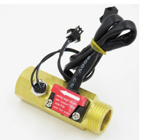 Water Flow Sensor Turbine Flowmeter Water Heater Hall Sensor Buy