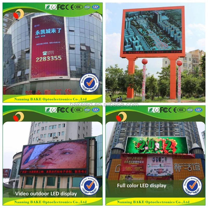P10 Outdoor Fixed Advertising High Definition Led Display Outdoor