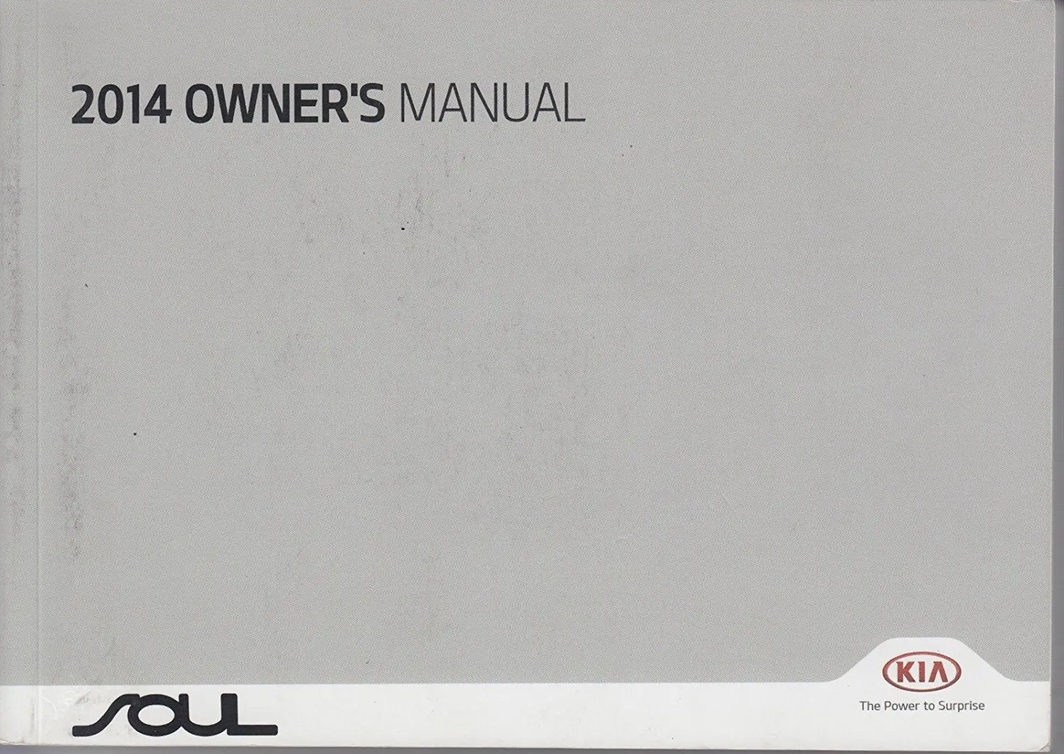 Get Quotations · 2015 Kia Soul Owners Manual Guide Book