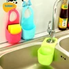 Silicone Dish Wash Sponge Sink Holder Sink Top hanger Sink Rack Kitchen Holder