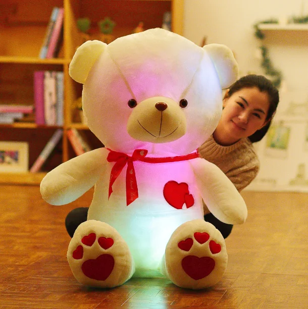 led teddy bear amazon