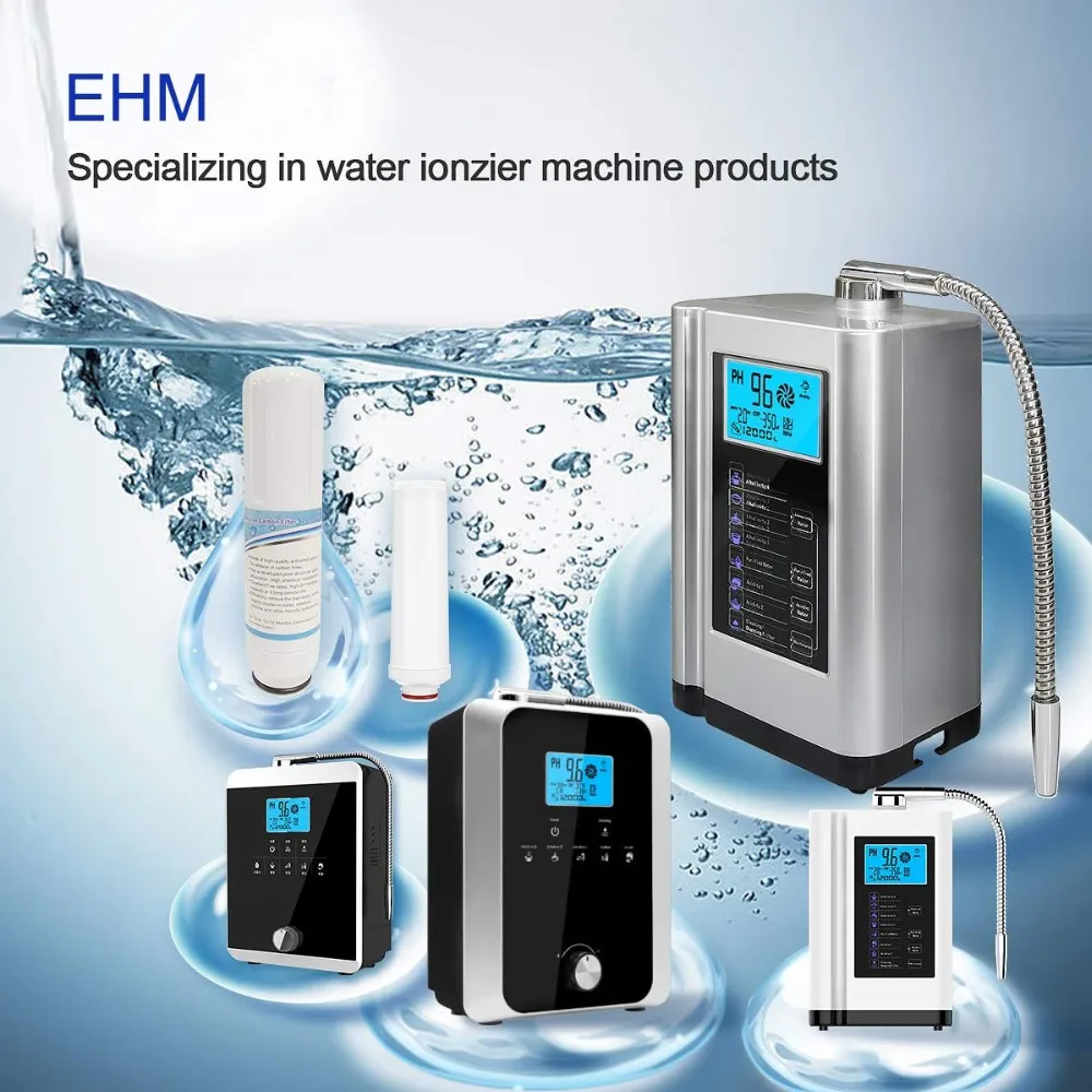 EHM Ionizer best value top rated alkaline water machines series for dispenser