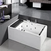 2 person rectangle insert clear acrylic hydromassage bathtubs with jets