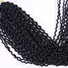 Deep Wave Bulk Crochet Hook Braiding Hair 18" 30Stands 85g Synthetic Deep Wave Crochet Hair Extensions
