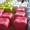 Fiberglass tooth shape stool