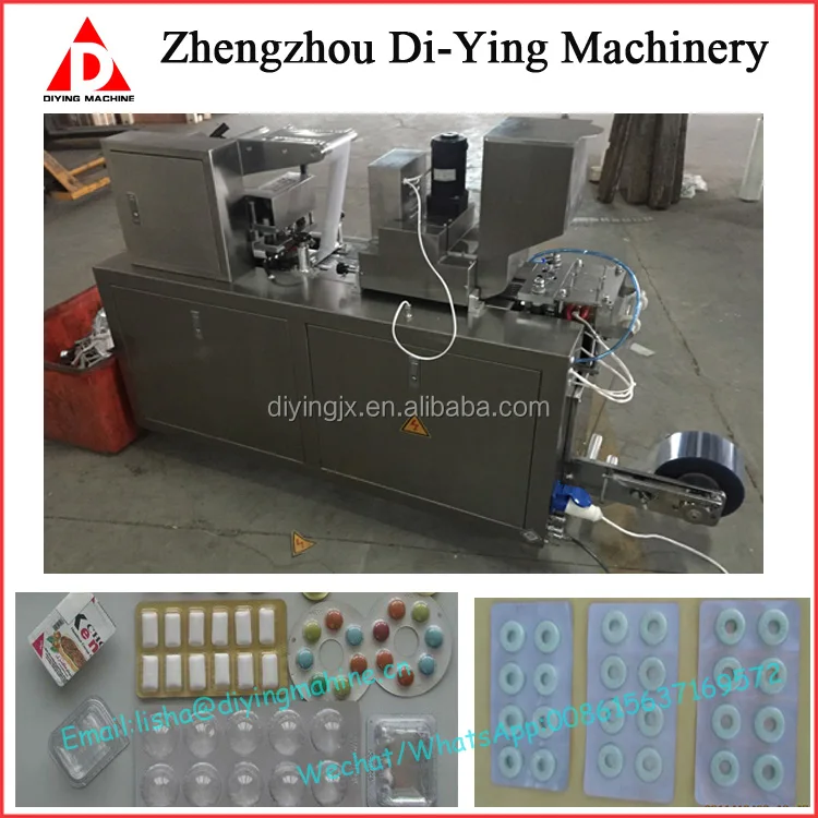  Capsule, Syringes, Hardware Blister Packing Machine/Pills Capsule Milk slice Candy Blister Packaging Machine