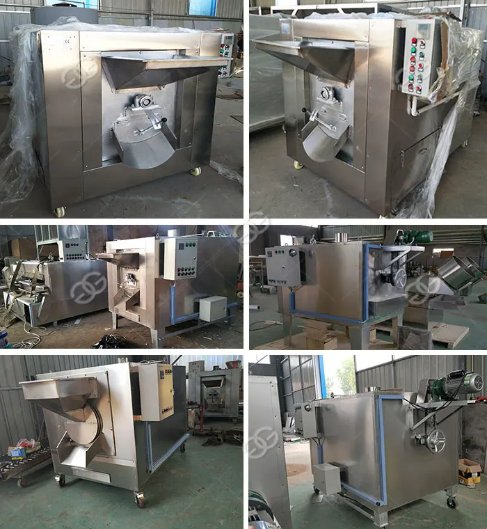 High Quality Peanut Sugar Coated Peanut Chocolate Wrapping Confectionery Coating Machine