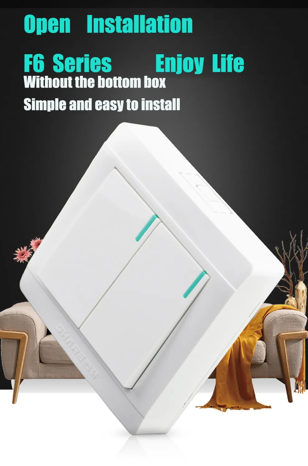 High Quality New Design Share Open Installation Wall