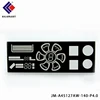 orange easy mounted multiple color modules led customized display for car multimedia interface
