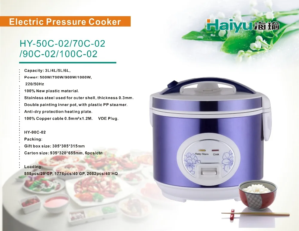 2018 Bestselling Electric Rice Cooker With Non Stick Inner Pot And Steamer Buy Rice Cooker