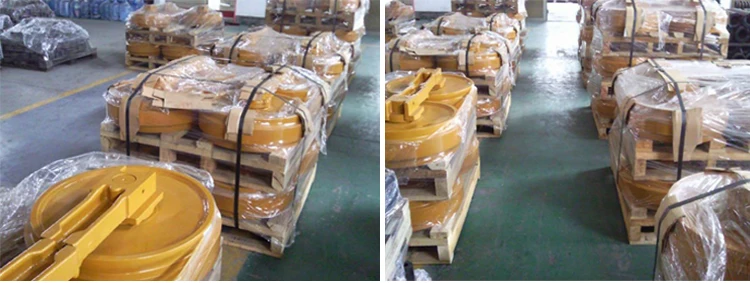 sell good quality bulldozer front idler for d65ex-12