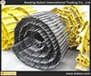 EX1200 excavator track robot chassis track link assembly with steel track pads undercarriage parts