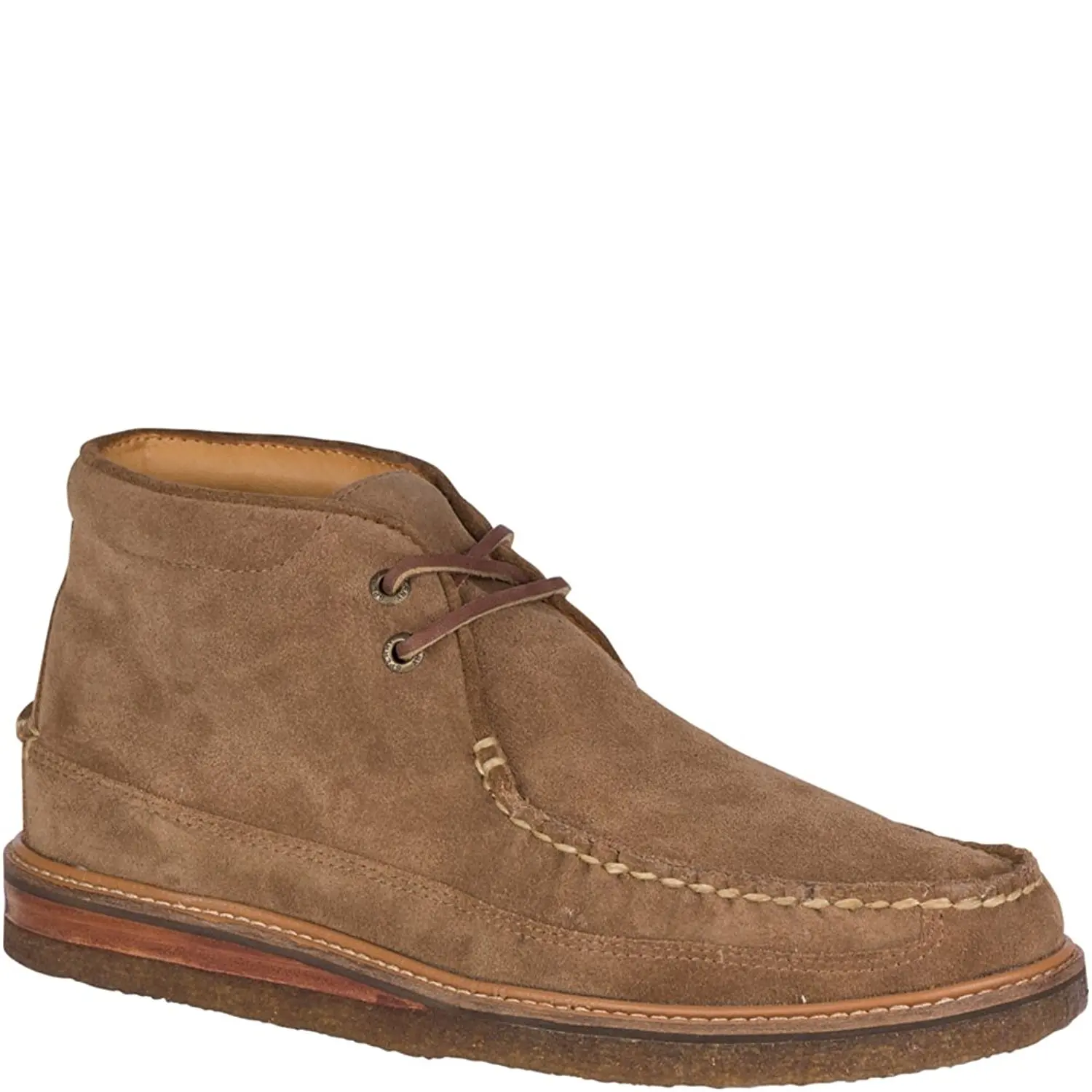 men's gold cup leather crepe chukka