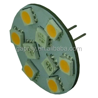 24V Blue and White colors changing LED G4 back pin for boat