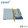 8 F plastic fiber optic terminal box-indoor wall mounted type,can load 1 pc PLC 1*4 MINI splitter