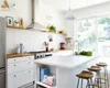 2018 Hangzhou Vermont Fashionable White Color Modern MDF Door Simple Wood Kitchen Cabinets Modular Italian Kitchen