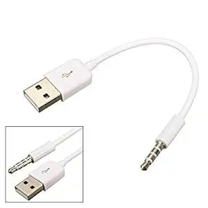 Sedeta/® 3.5mm Male Audio Plug Jack To USB 2.0 Female Converter Cable Cord for Car MP3