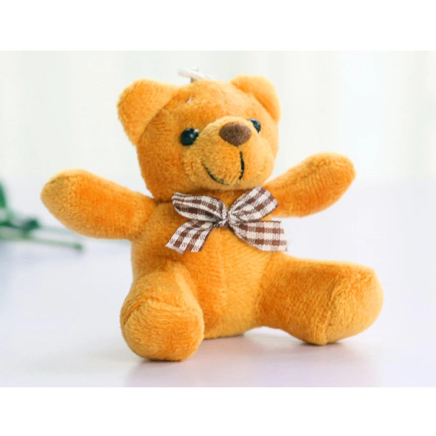 plush teddy bear keychain