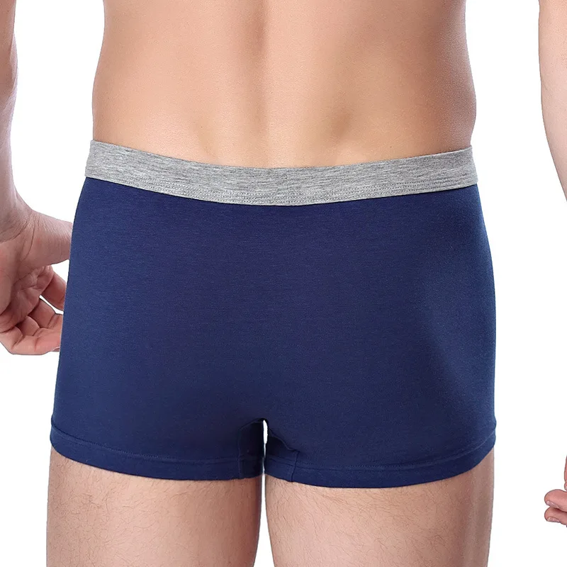 Factory Supply Cheap Prices Plain Modal Men's Underwear Boxer Briefs ...