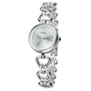 KIMIO Brand Fashion Women Watch Small Round Watch Face Heart Shape Bracelet Alloy Wrist Watch