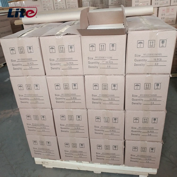 heat resistant fire clay insulation brick with good acid and alkali resistence