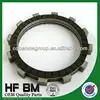 GS125 clutch plate 103 material white teeth , Friction Fiber for GS125 Motorcycle Part, Good Performance with Best Price!!
