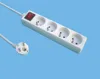 France type extension socket extension cord socket with switch multi outlet