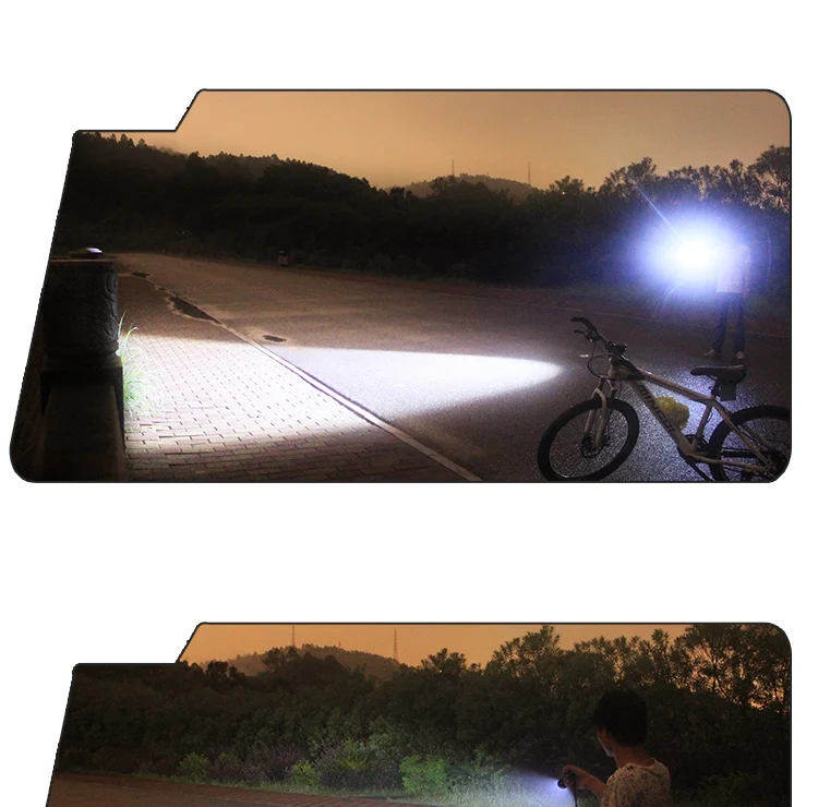 1000 Lumens Zoomable pen  LED  Flashlight 5 Modes Adjustable Torch Focus Water Resistant Camping Torch for Outdoor Sports