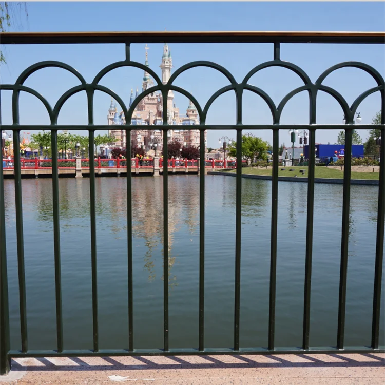 Simple style  wrought iron window fence corner iron fence decoration