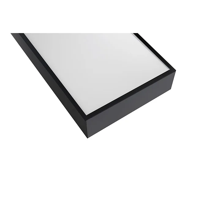 Black silver linear batten led light smd2835 0.6m 1.2m 1.8m aluminum pendant light modern