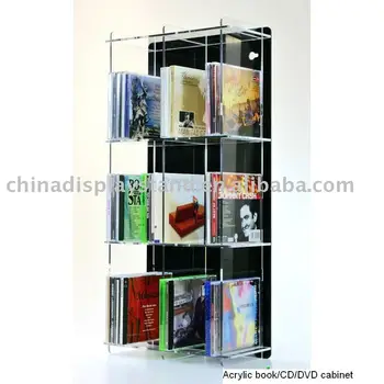Perspex Wall Mount Cd Rack Acrylic Perspex Wall Mount Cd Rack