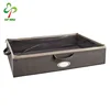 Zipper closure visibility 3 handles under bed storage, big size bedding packaging bag