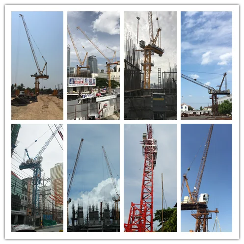 Luffing cranes