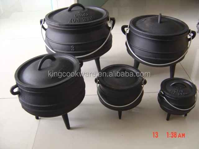 Cast Iron Midi Potjie Pot Cauldron