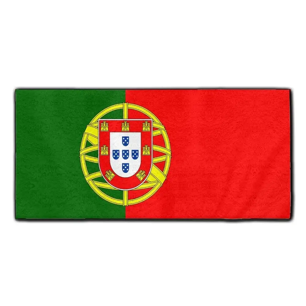 ChunLei Portuguese Flag Washcloths Face Towel Hair Care Towel Gym And Spa Towel Kitchen Dish Towel